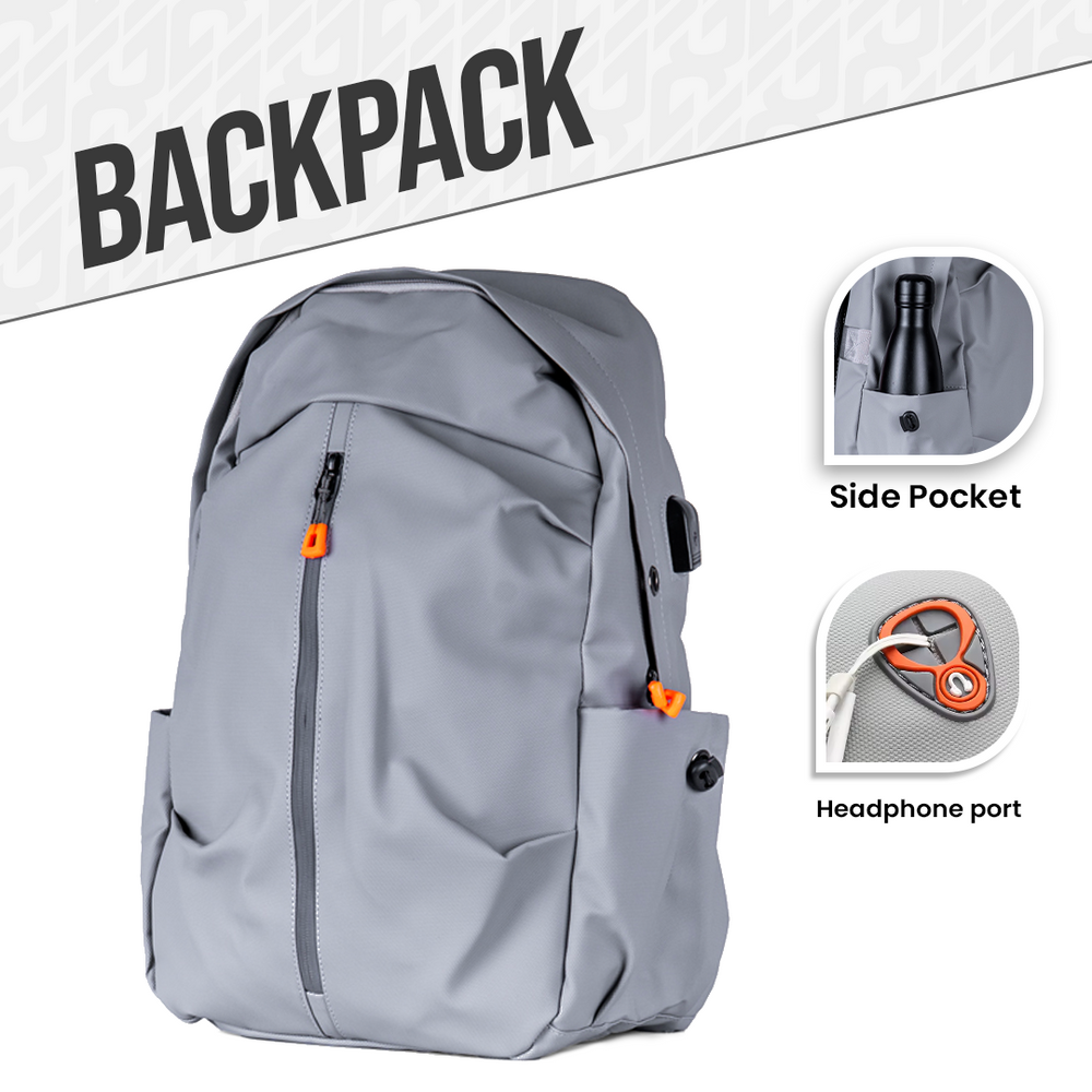 Cloud Summit Light Grey Backpack