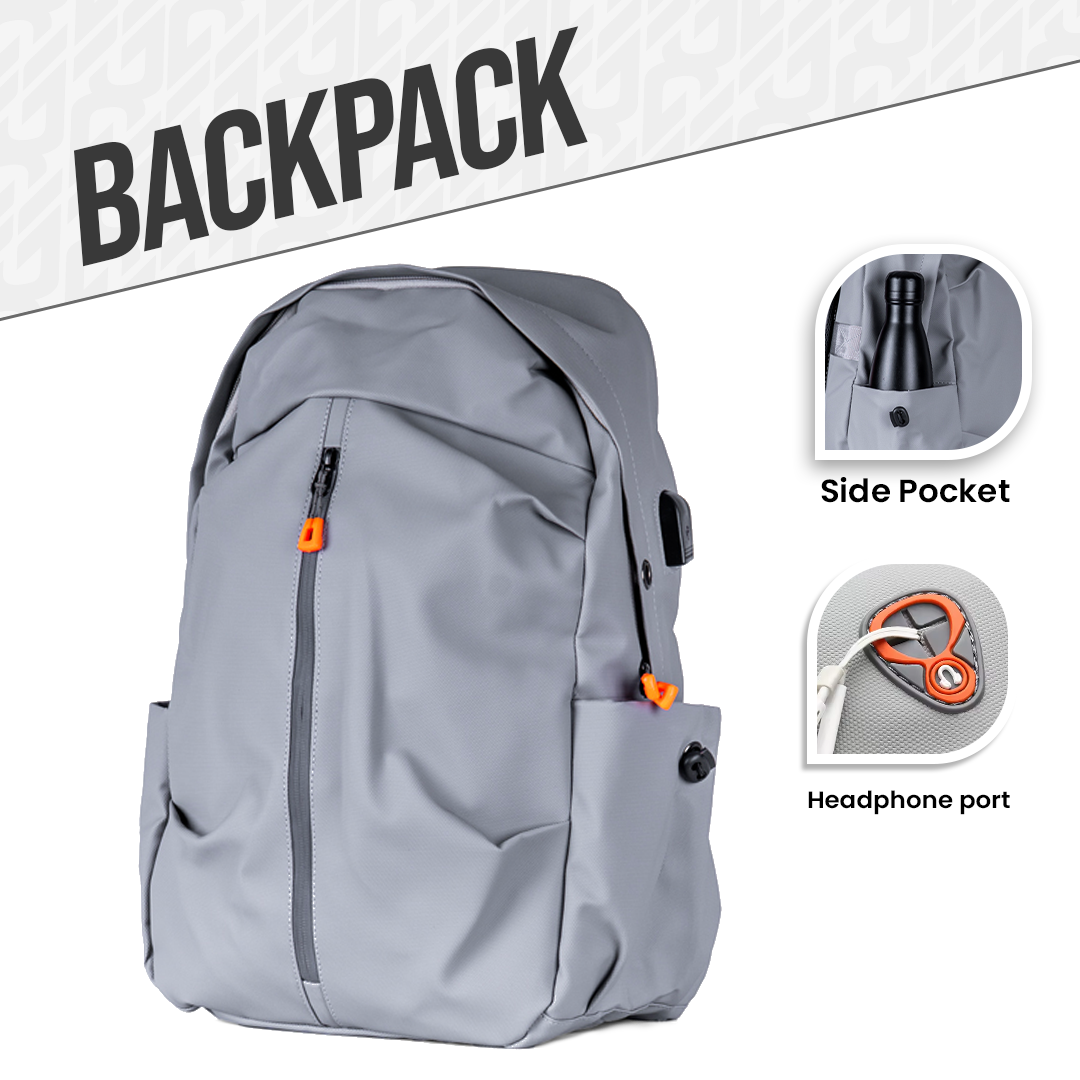 Cloud Summit Light Grey Backpack