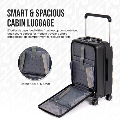 Crimson Peak Cabin -Wide handle Hand carry -(Abs-YY 289)