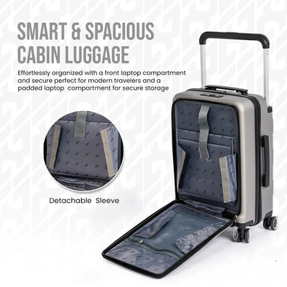 Crimson Peak Cabin -Wide handle Hand carry -(Abs-YY 289)