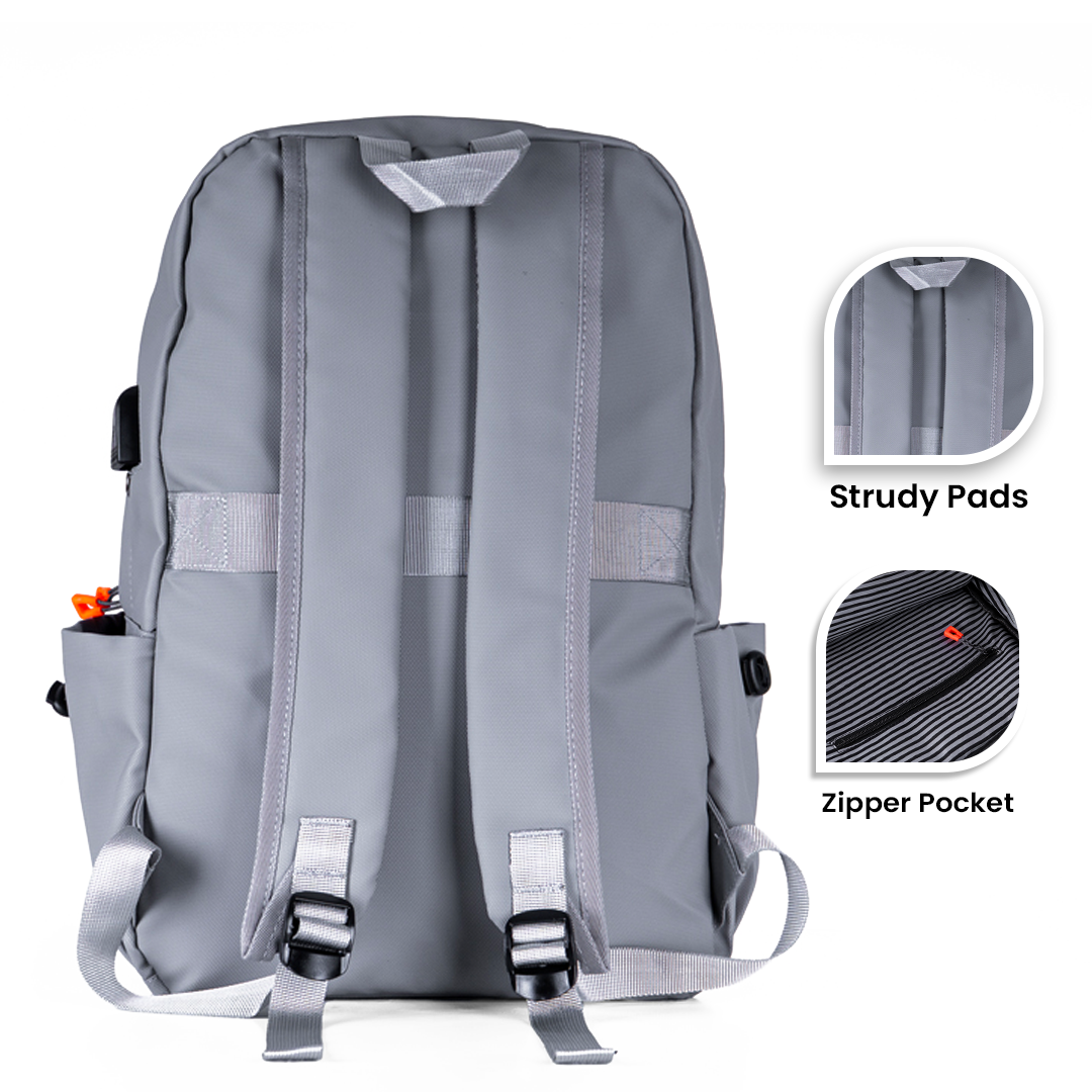 Cloud Peak Light Grey Backpack