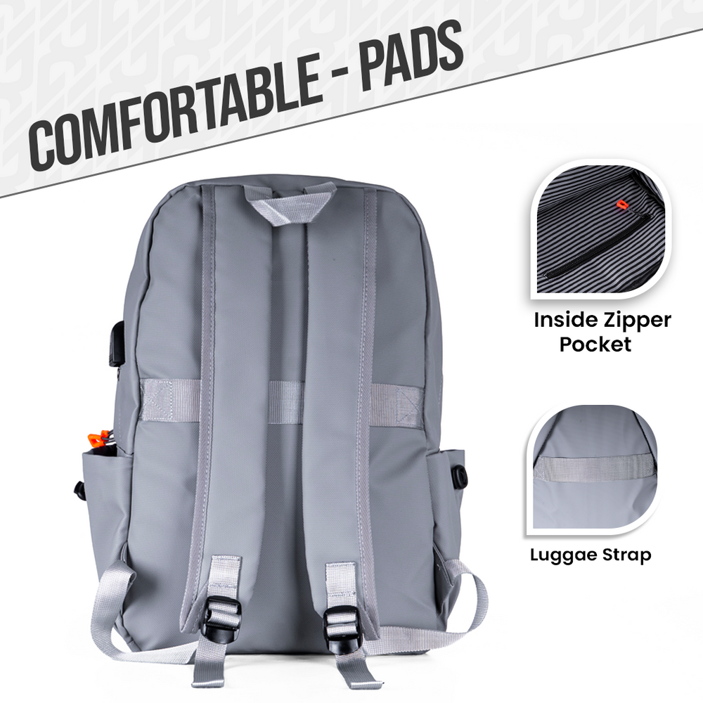 Cloud Peak Light Grey Backpack